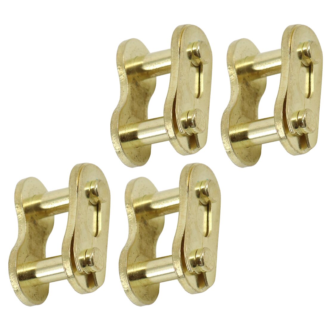 Bike Chain - 4 Sets Gold 520 Motorrad-Kettenverbindungsclip mit