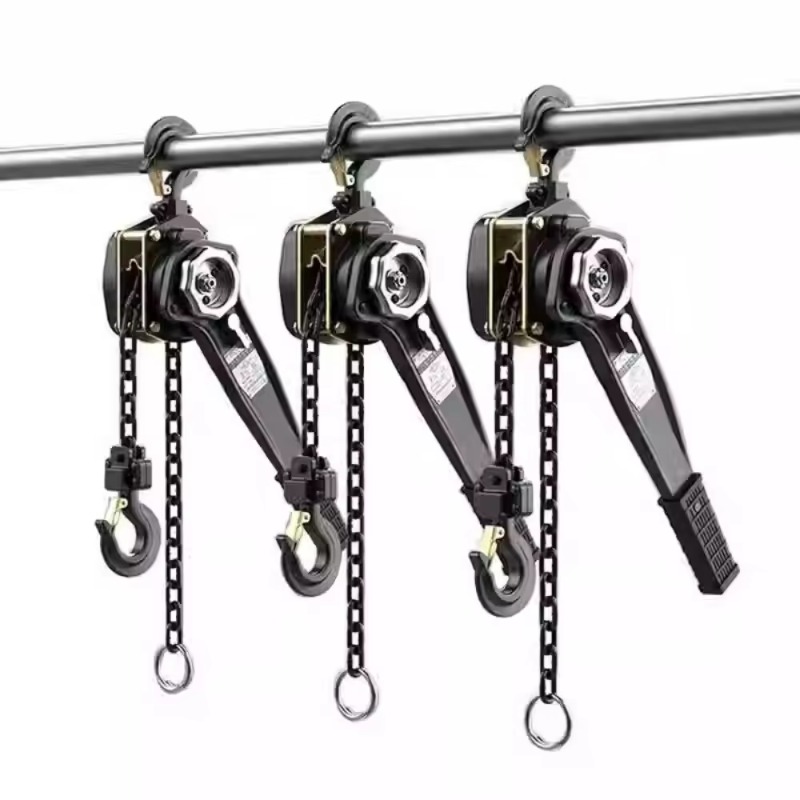 Steel Chain - Industrieller Multifunktions-Hebelkettenzug, Drahtspanner, Hebezug, Handkettenzug mit