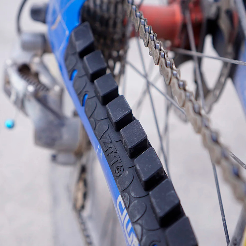 Bicycle Chain - 3D-Silikon-Fahrrad-Kettenschutzpolster, Kettenschutz-Aufkleber, Fahrradrahmen-Kettenschutz für Renn- und