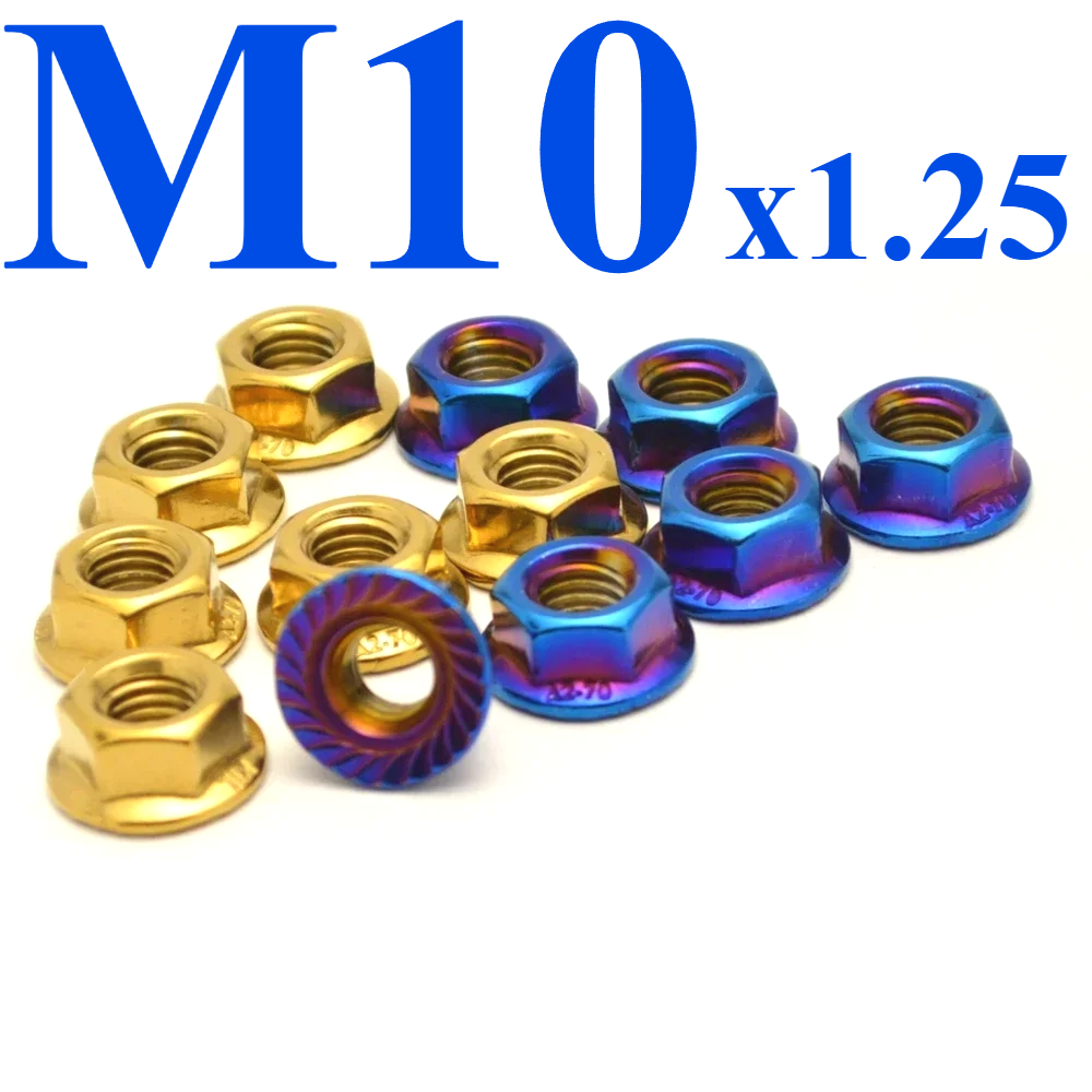 M10 * 1,25 Kettenradmuttern fü – Sprocket Bewertung und Preis