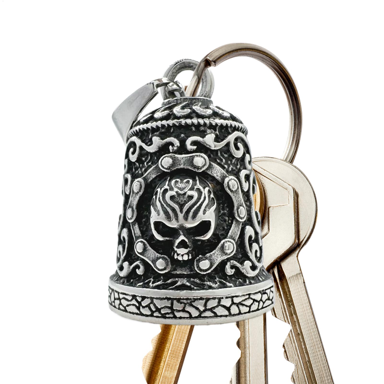 Totenkopf-Glockenanhänger, Mot – Motorcycle Chain Bewertung und Preis