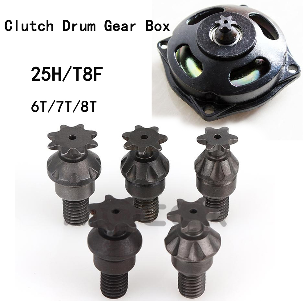 25H T8F 6/7/8 Zähne Kupplungst – Sprocket Chain Bewertung und Preis
