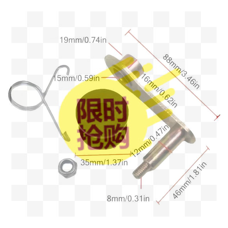 Kettenspanner-Federrolle, Glei – Roller Chain Bewertung und Preis