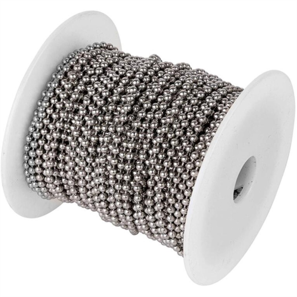 10 m Edelstahl-Perlen-Kugelket – Roller Chain Bewertung und Preis